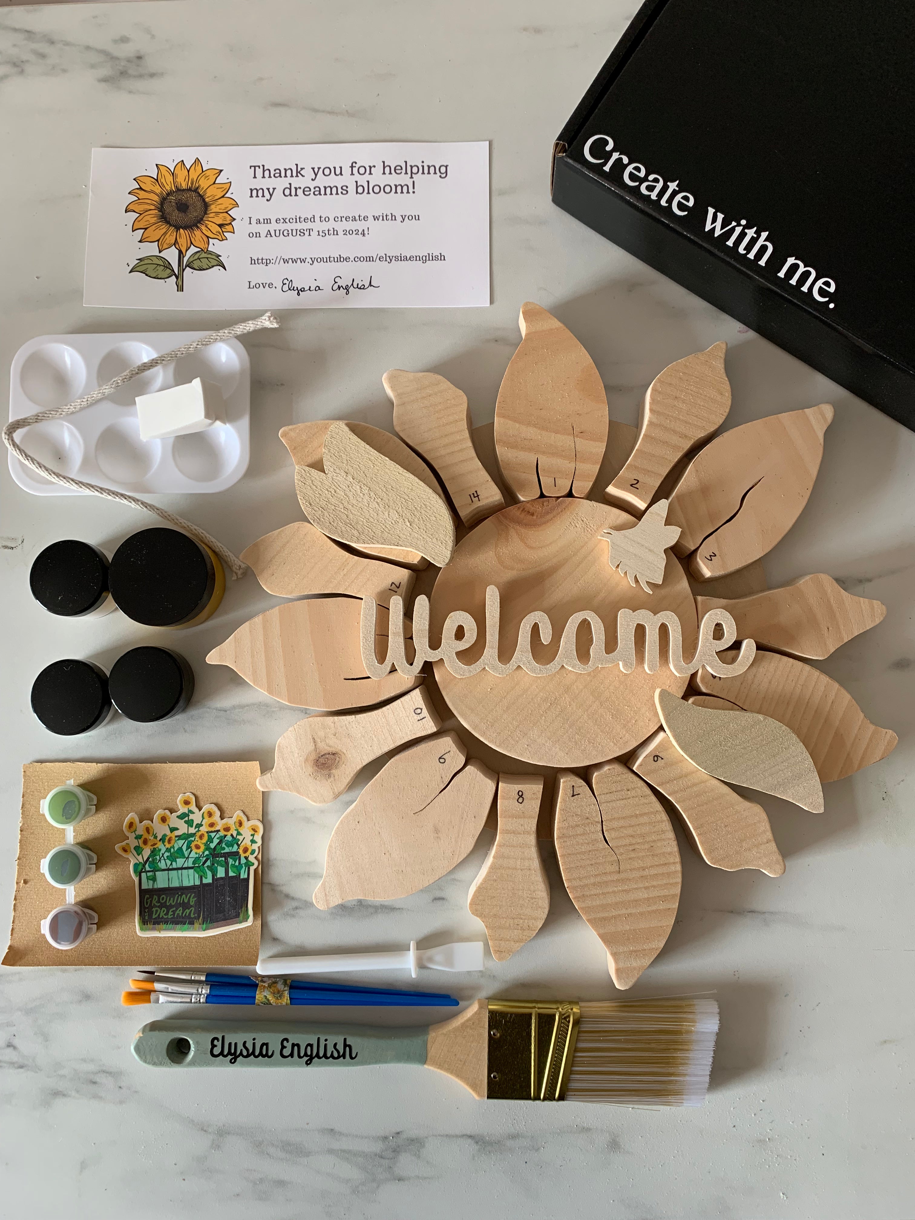 Create with me AUGUST